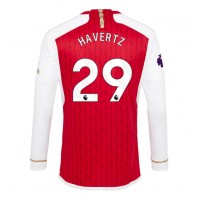 Camisa de Futebol Arsenal Kai Havertz #29 Equipamento Principal 2023-24 Manga Comprida
